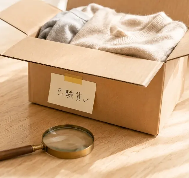 收到之前，我們幫你確認每一個細節